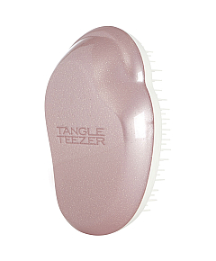 Tangle Teezer The Original Rose Gold - Расческа для волос, цвет белый/нежно-розовый с блестками